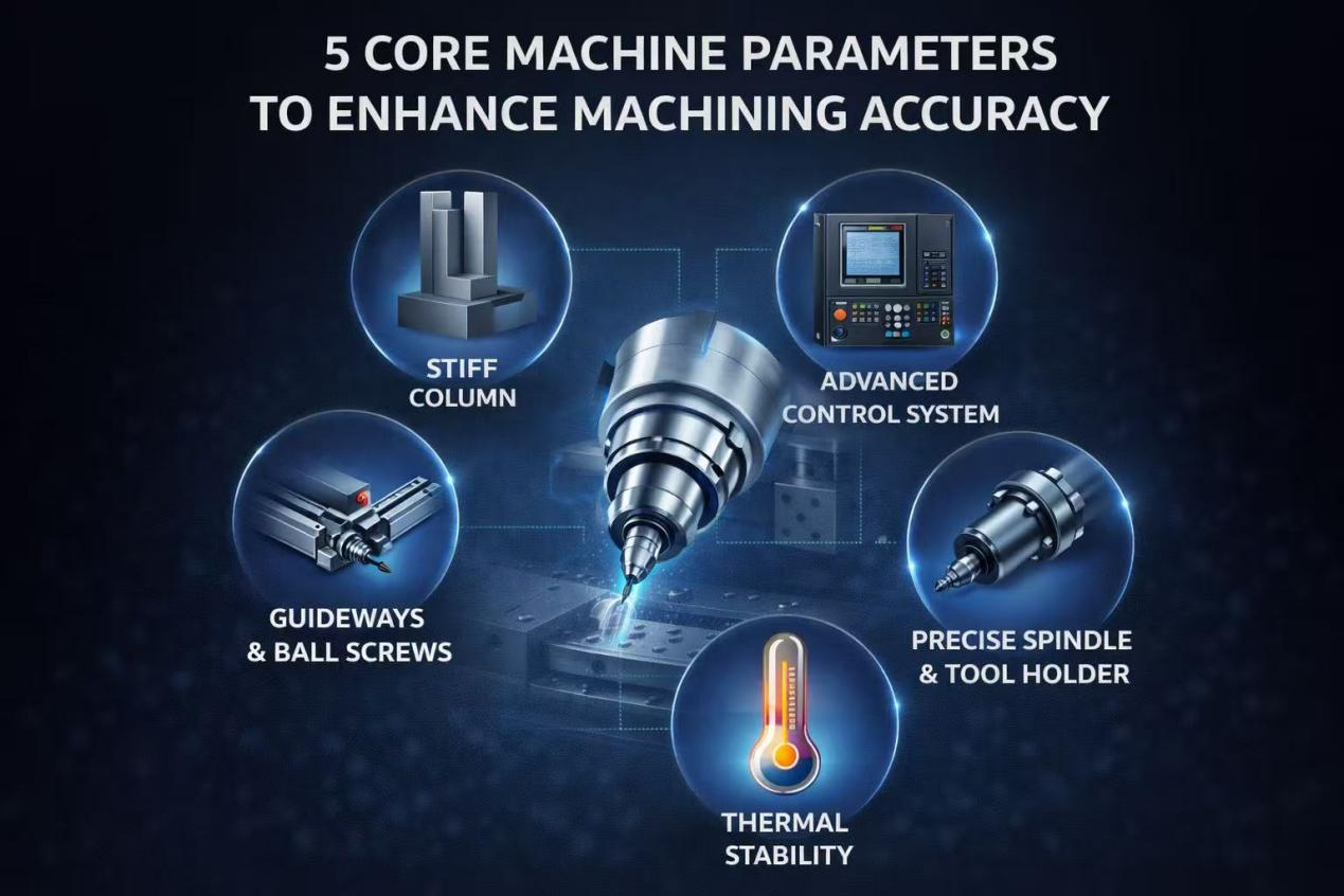 5 Core CNC Machine Parameters to Improve Machining Accuracy